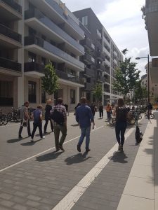 Rundgang Mitte Altona im Rahmen des Forum Quartiers am 8. Juli 2021